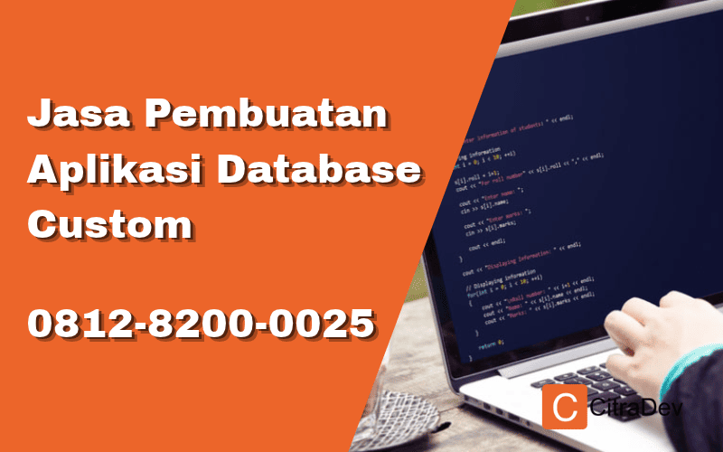Jasa Pembuatan Aplikasi Database Custom 